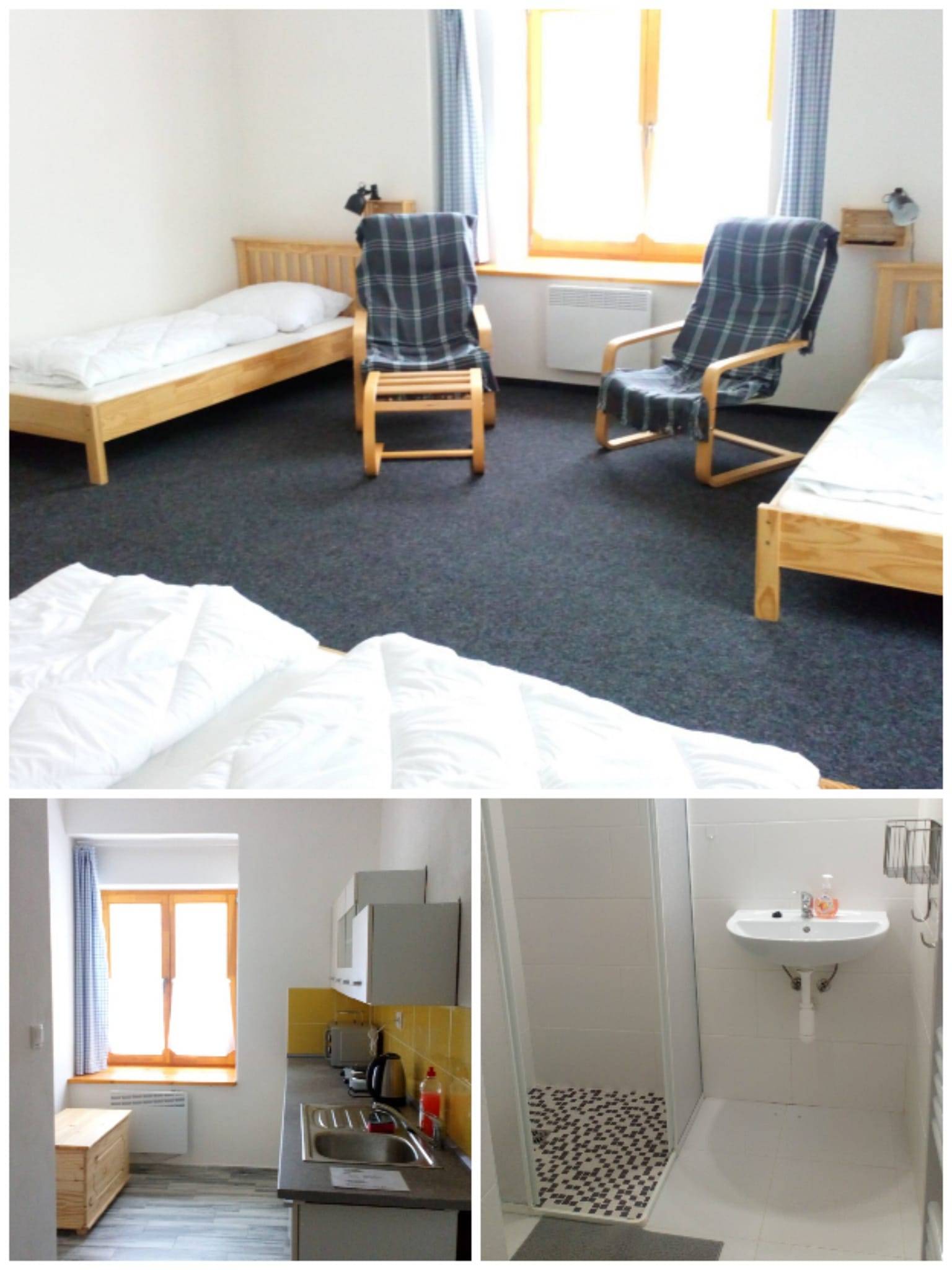 Čtyřlůžkový apartmán č. 3